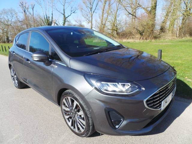 Ford Fiesta 1.0 EcoBoost Hbd mHEV 125 Titanium Vignal 5dr Auto Hatchback Petrol GREY