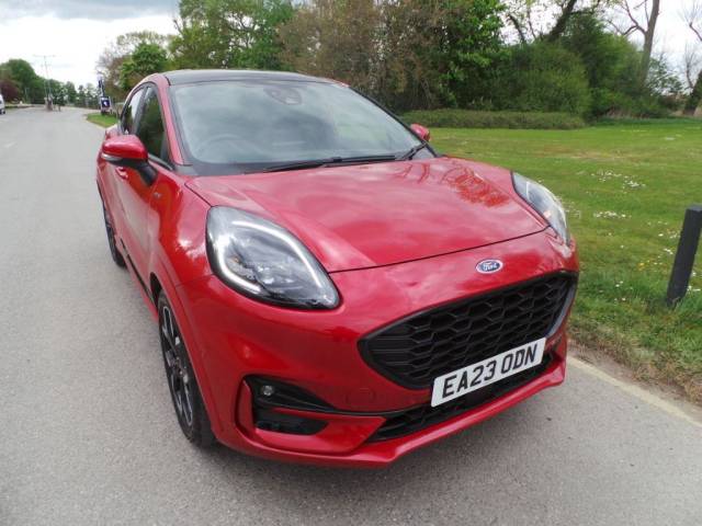 Ford Puma 1.0 EcoBoost Hybrid mHEV ST-Line X 5dr DCT Hatchback Petrol RED