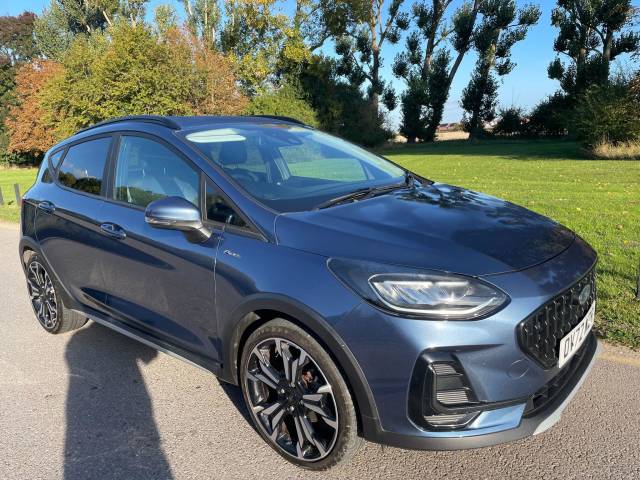 Ford Fiesta 1.0 EcoBoost Active X 5dr Hatchback Petrol BLUE