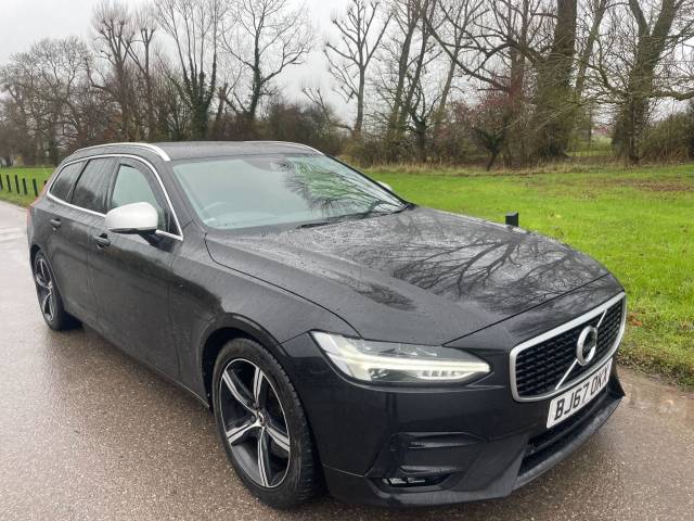 Volvo V90 2.0 D5 PowerPulse R-Design Pro Auto AWD Euro 6 (s/s) 5dr Estate Diesel BLACK