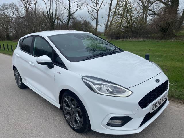 Ford Fiesta 1.0 EcoBoost Hybrid mHEV 125 ST-Line Edition 5dr Hatchback Petrol WHITE