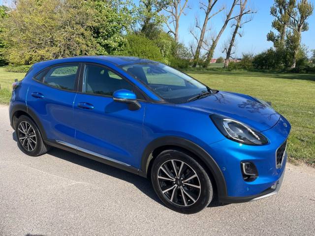 Ford Puma 1.0 EcoBoost Hybrid mHEV 155 Titanium 5dr Hatchback Petrol BLUE