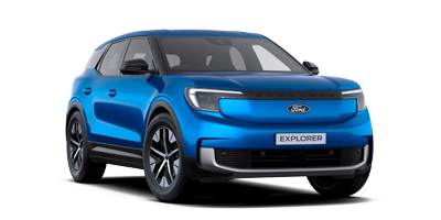 All-Electric Ford Explorer - Blue My Mind