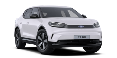 All-Electric Ford Capri - Frozen White