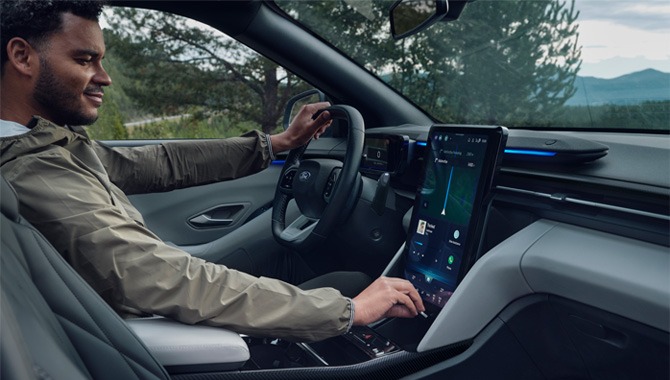 All-Electric Ford Explorer - Interior